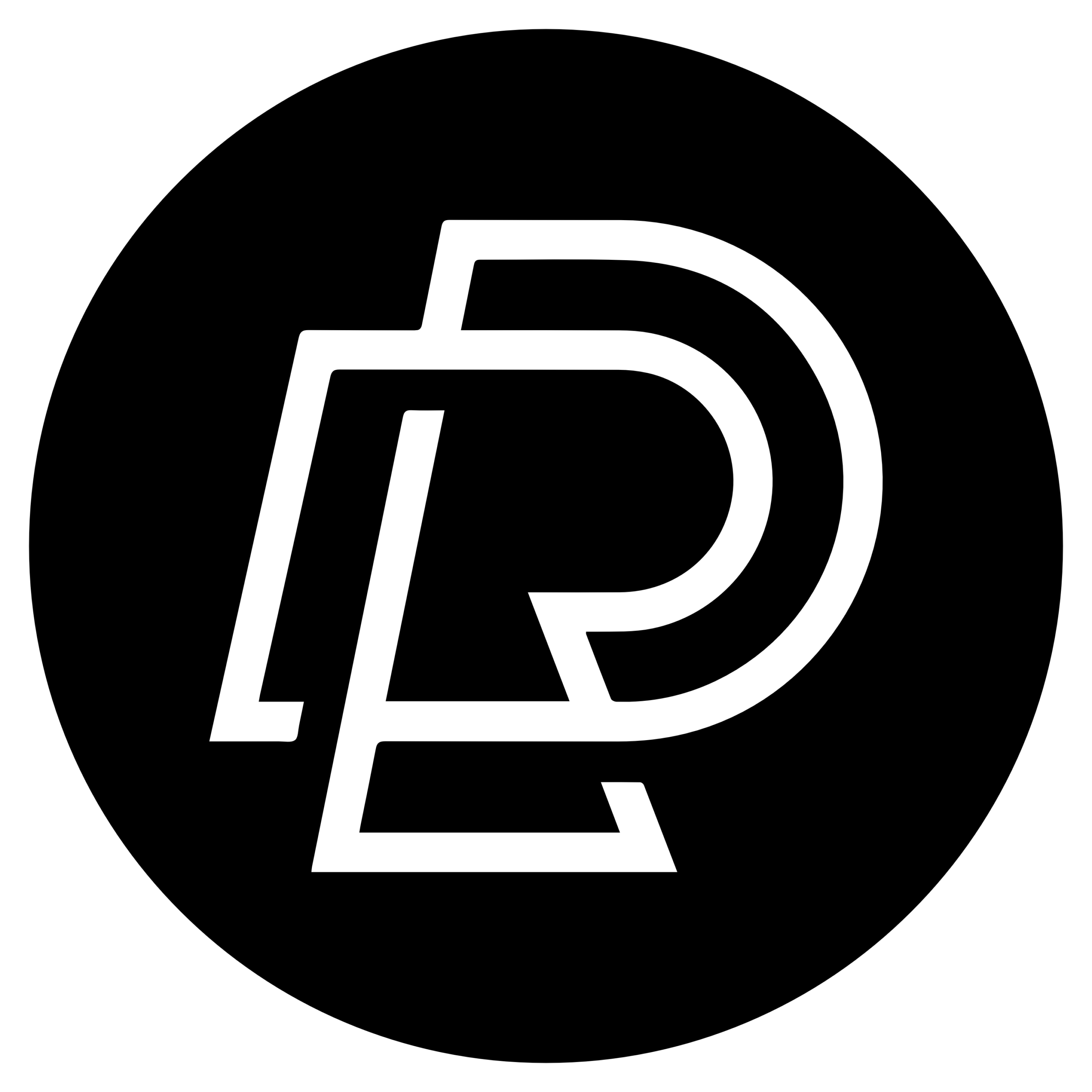 Logo Black BG + Border